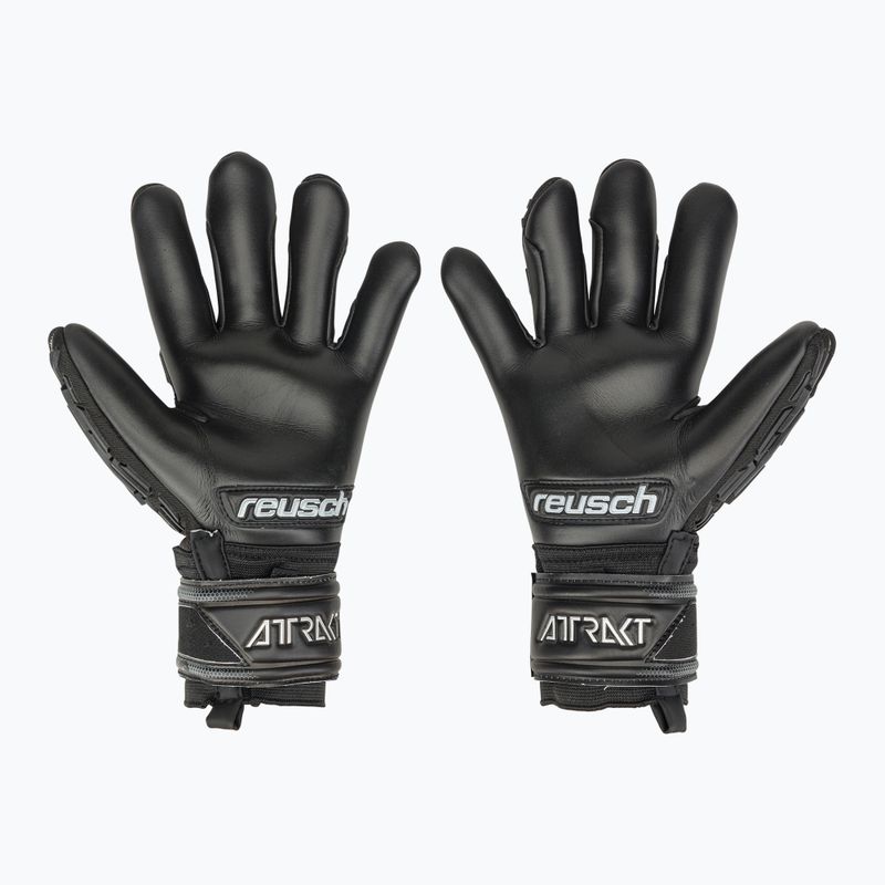 Rękawice bramkarskie Reusch Attrakt Freegel Infinity Finger Support black 2