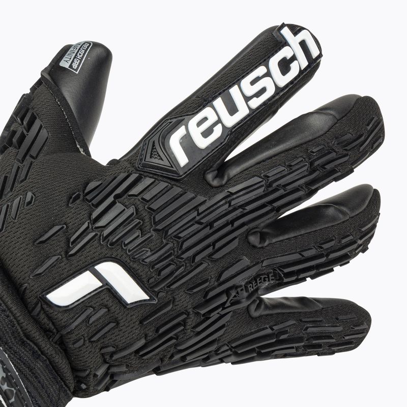 Rękawice bramkarskie Reusch Attrakt Freegel Infinity Finger Support black 3