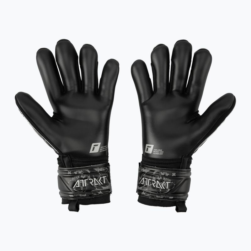Rękawice bramkarskie Reusch Attrakt Infinity Finger Support black 2