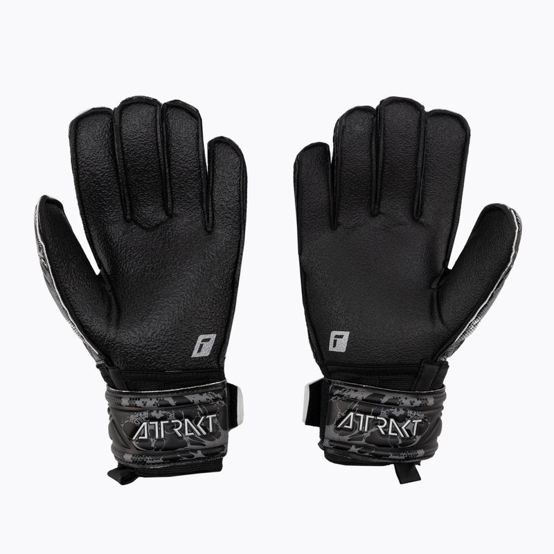 Rękawice bramkarskie Reusch Attrakt Resist Finger Support black 2