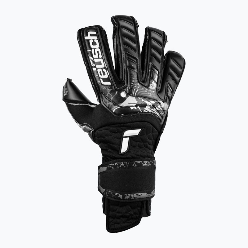 Rękawice bramkarskie Reusch Attrakt Infinity Resistor AdaptiveFlex black 4