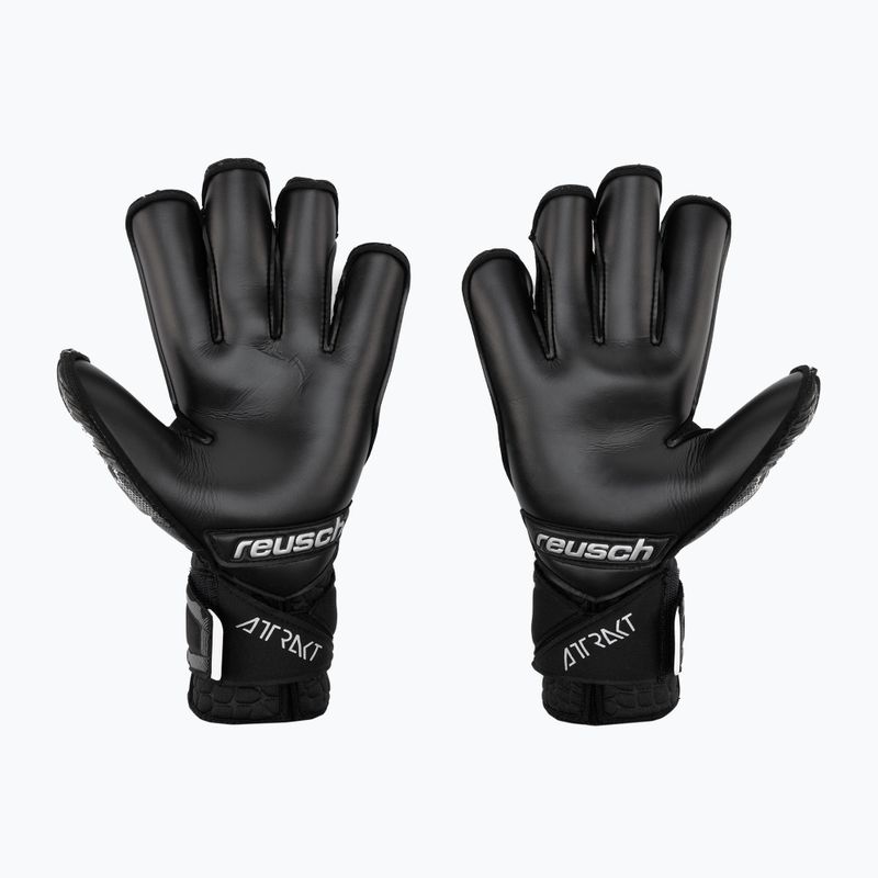 Rękawice bramkarskie Reusch Attrakt Infinity Resistor AdaptiveFlex black 2