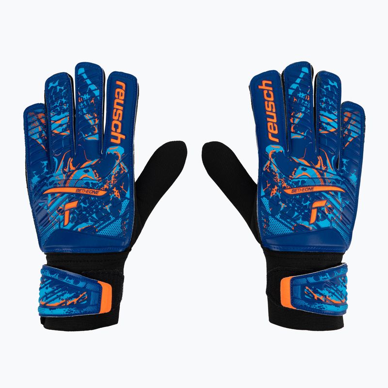 Rękawice bramkarskie Reusch Attrakt Starter Solid true blue/shocking orange