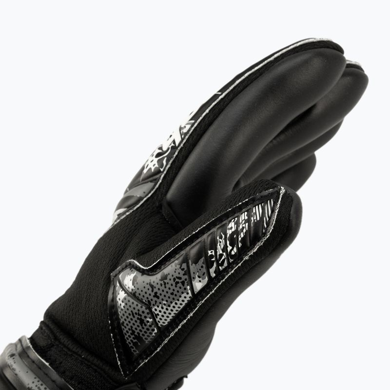 Rękawice bramkarskie dziecięce Reusch Attrakt Infinity Finger Support black 3
