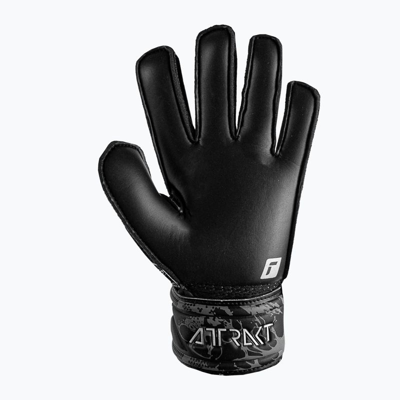 Rękawice bramkarskie dziecięce Reusch Attrakt Solid black 5