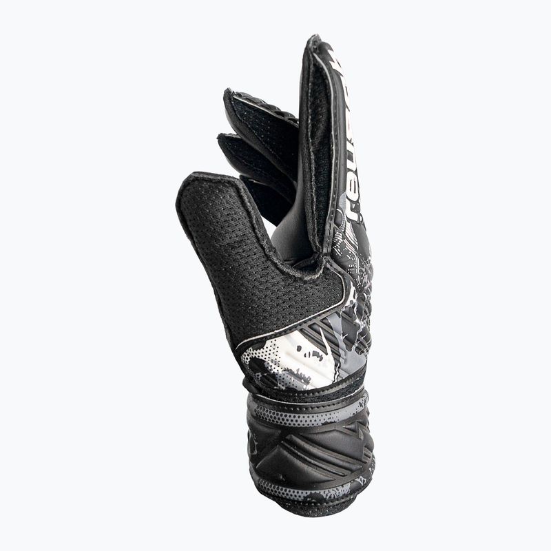 Rękawice bramkarskie dziecięce Reusch Attrakt Solid black 6