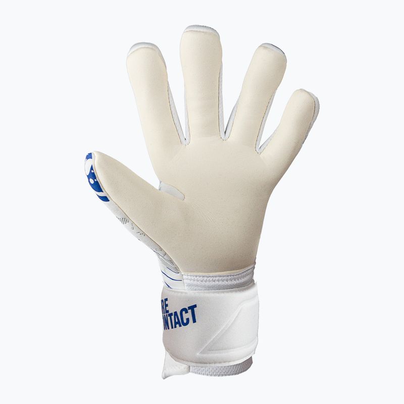 Rękawice bramkarskie Reusch Pure Contact Silver white/deep blue 6