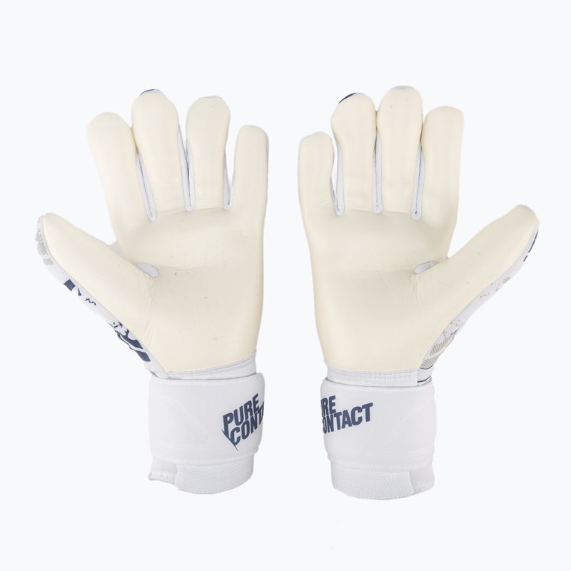 Rękawice bramkarskie Reusch Pure Contact Silver white/deep blue 2