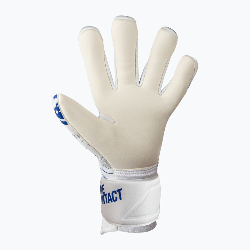 Rękawice bramkarskie dziecięce Reusch Pure Contact Silver white/deep blue 6