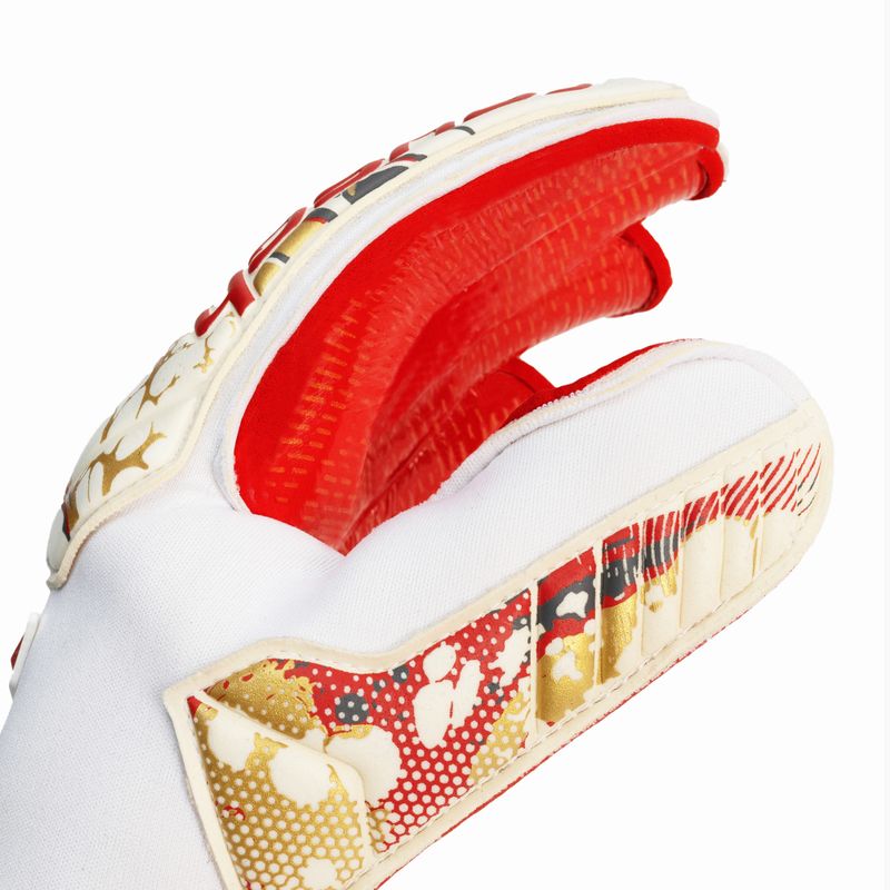 Rękawice bramkarskie Reusch Attrakt Gold X GluePrint white/gold/fiery red 3
