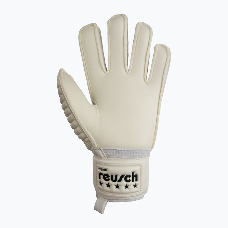 Rękawice bramkarskie dziecięce Reusch Legacy Arrow Silver white 6