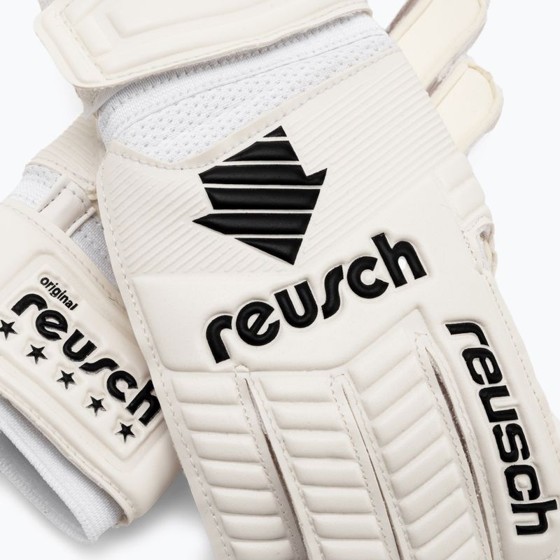 Rękawice bramkarskie dziecięce Reusch Legacy Arrow Silver white 4