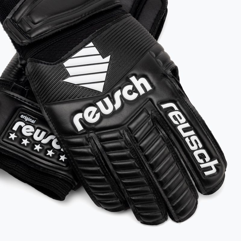 Rękawice bramkarskie dziecięce Reusch Legacy Arrow Silver black 4