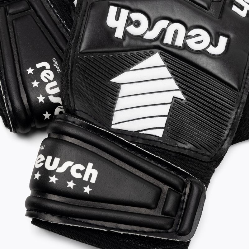 Rękawice bramkarskie dziecięce Reusch Legacy Arrow Solid black 4