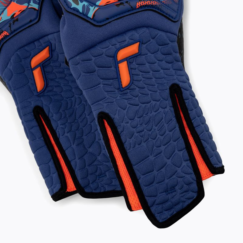 Rękawice bramkarskie Reusch Attrakt Fusion Strapless AdaptiveFlex true blue/schocking orange/black 4