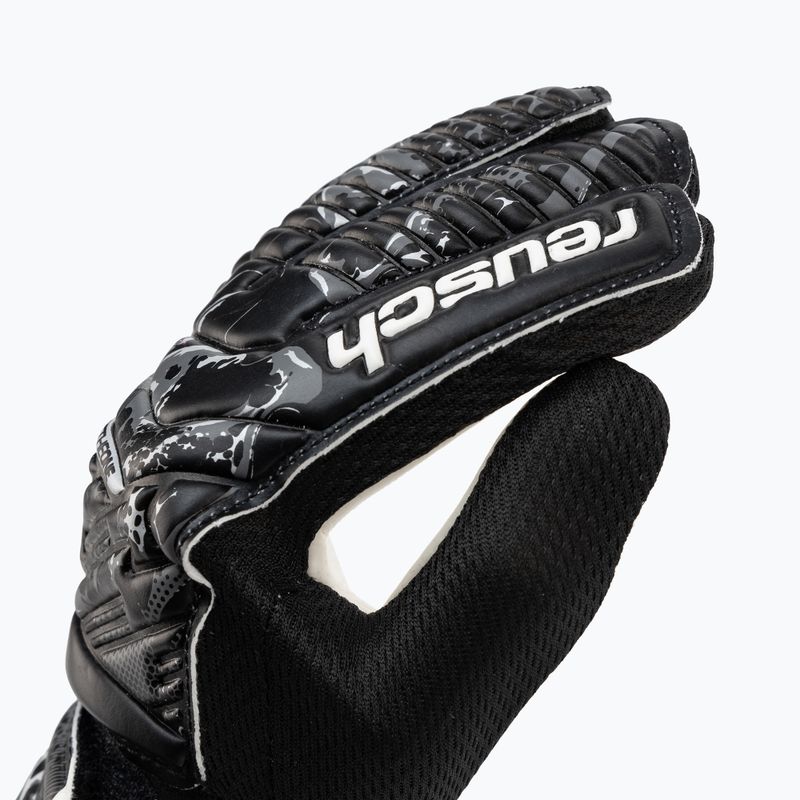 Rękawice bramkarskie dziecięce Reusch Attrakt Starter Solid black 3