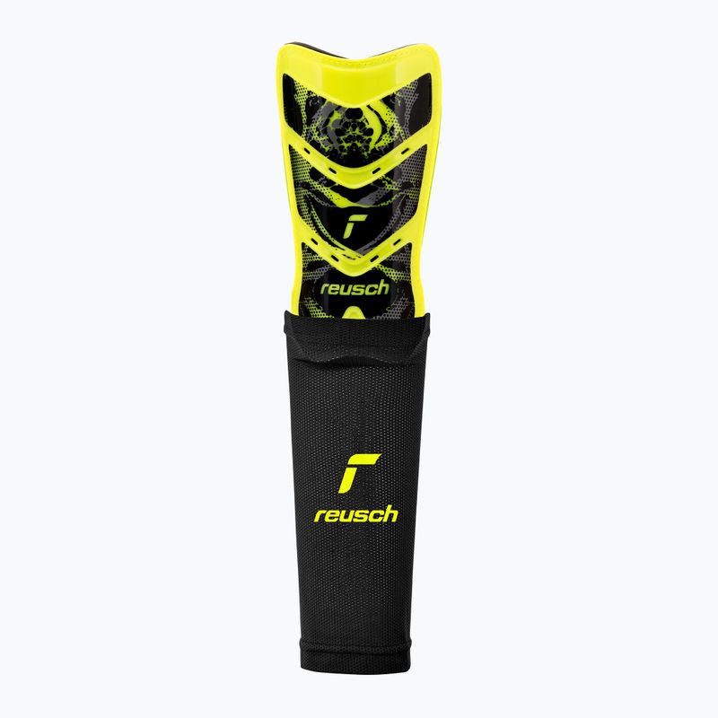 Ochraniacze na golenie Reusch Shinguard Attrakt Supreme safety yellow/black