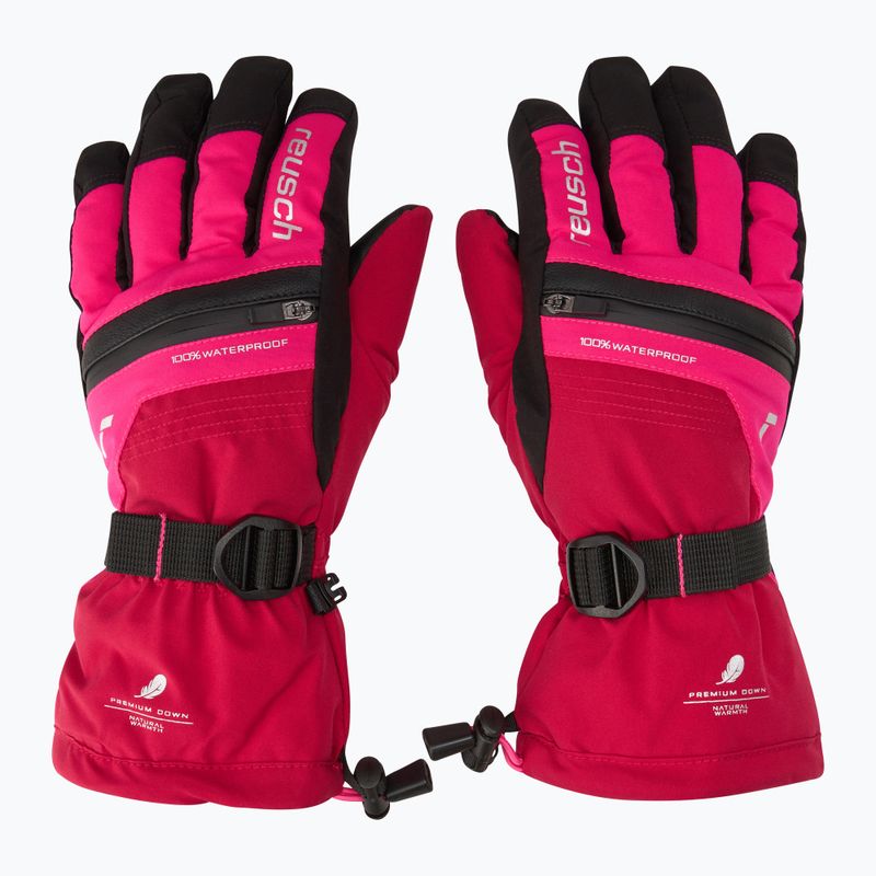Rękawice narciarskie dziecięce Reusch Lando R-TEX XT cerise/pink glo 2