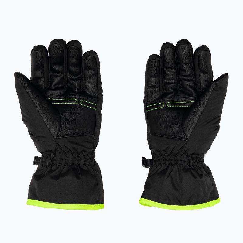Rękawice narciarskie dziecięce Reusch Alan black/brilliant blue/safety yellow 2