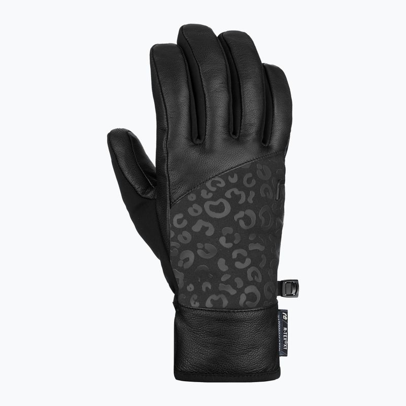Rękawice narciarskie damskie Reusch Beatrix R-Tex XT black/black leopard 7