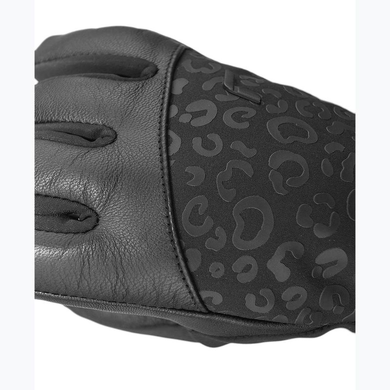 Rękawice narciarskie damskie Reusch Beatrix R-Tex XT black/black leopard 9