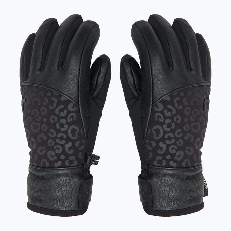 Rękawice narciarskie damskie Reusch Beatrix R-Tex XT black/black leopard 3