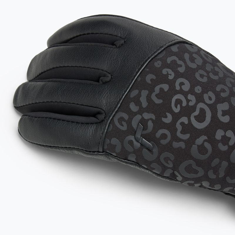 Rękawice narciarskie damskie Reusch Beatrix R-Tex XT black/black leopard 4