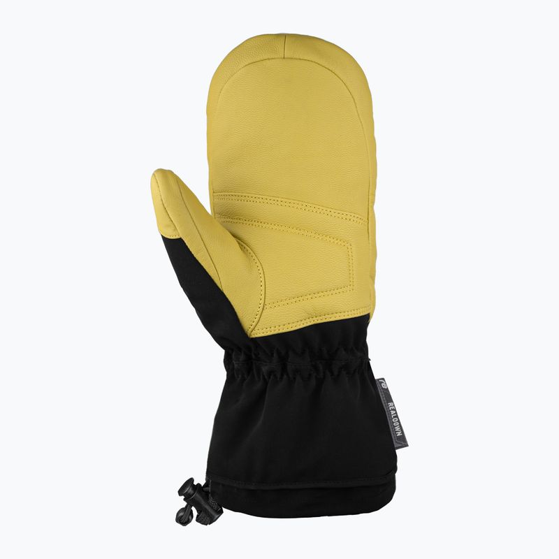 Rękawice narciarskie Reusch Down Spirit Gore-Tex Mitten black/camel 3