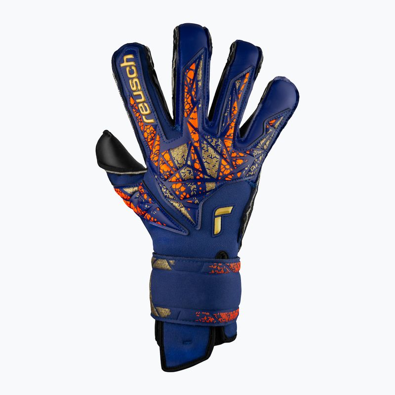 Rękawice bramkarskie Reusch Attrakt Duo Evolution premium blue/gold/black 2