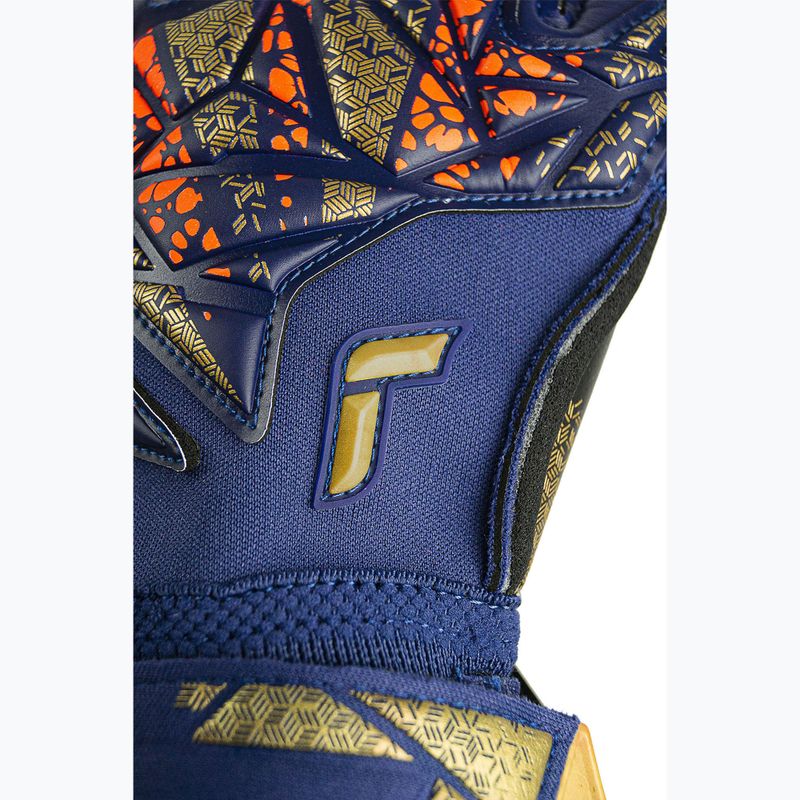 Rękawice bramkarskie Reusch Attrakt Gold X Evolution premium blue/gold/black 6