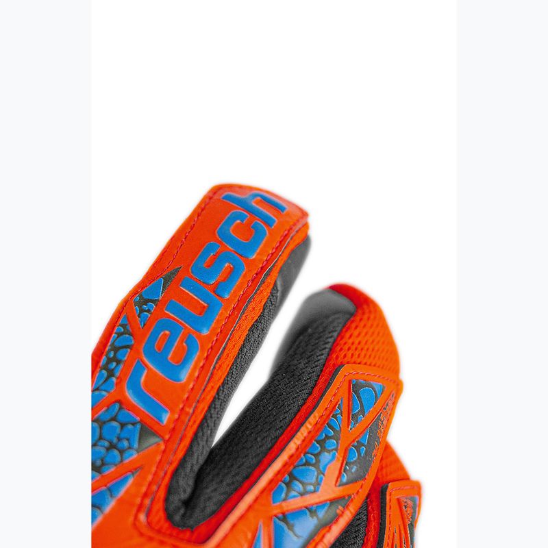 Rękawice bramkarskie Reusch Attrakt Duo hyper orange/electric blue/black 5
