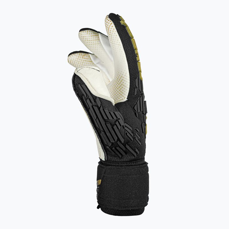 Rękawice bramkarskie Reusch Attrakt Freegel Gold X GluePrint Finger Support black/gold 4