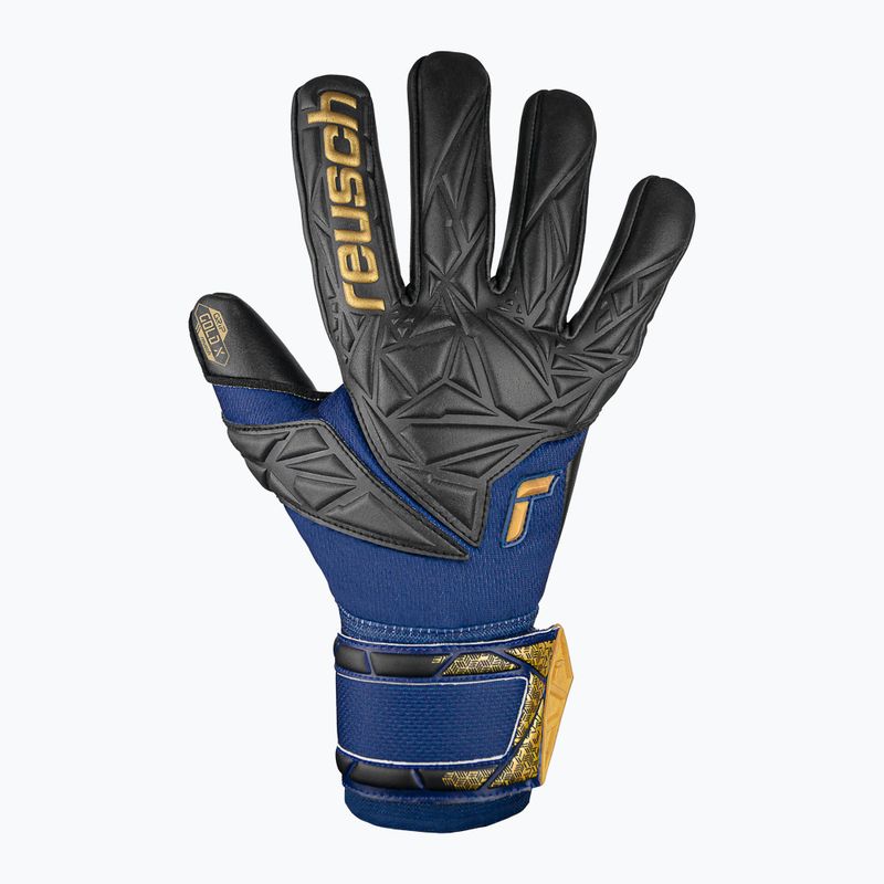 Rękawice bramkarskie Reusch Attrakt Gold X NC premium blue/gold/black 2