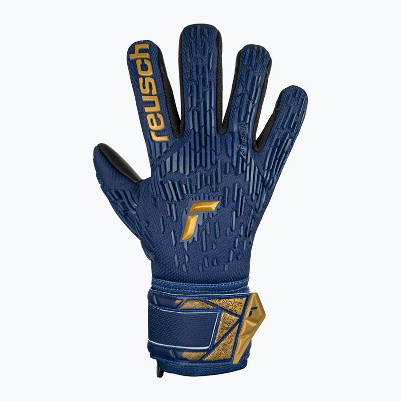 Rękawice bramkarskie Reusch Attrakt Freegel Silver premium blue/gold/black 2