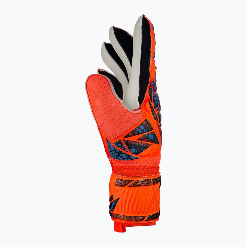 Rękawice bramkarskie Reusch Attrakt Solid hyper orange/electric blue 4