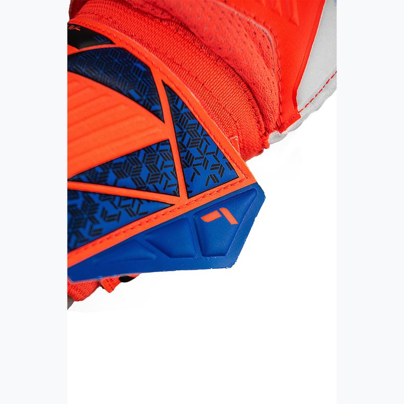 Rękawice bramkarskie Reusch Attrakt Solid hyper orange/electric blue 7