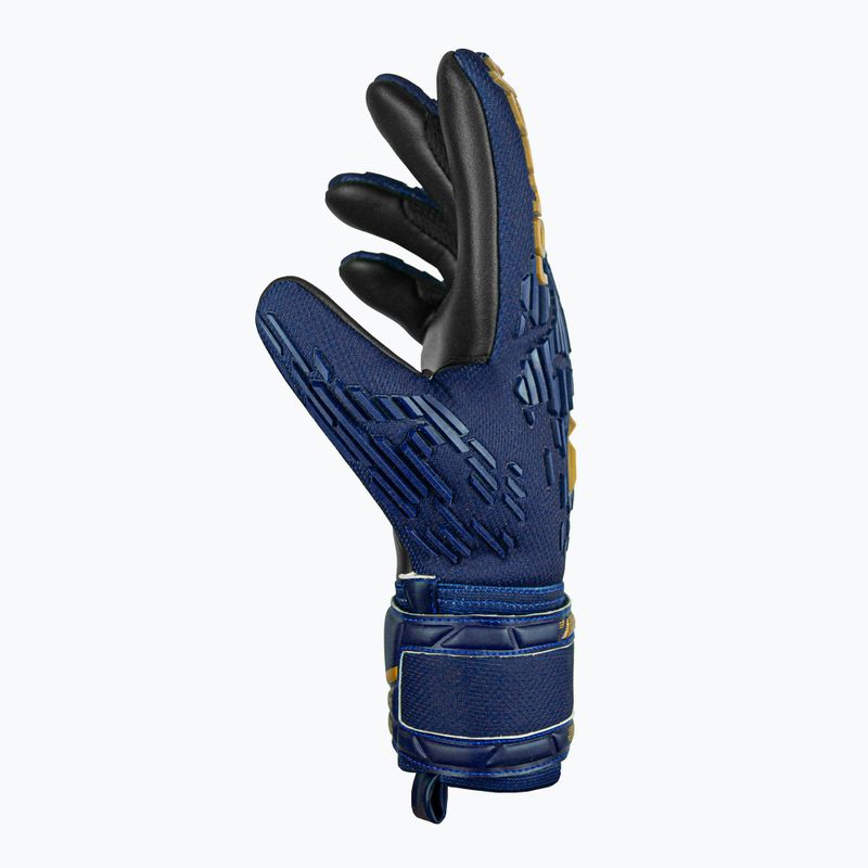 Rękawice bramkarskie dziecięce Reusch Attrakt Freegel Silver Junior premium blue/gold/black 4