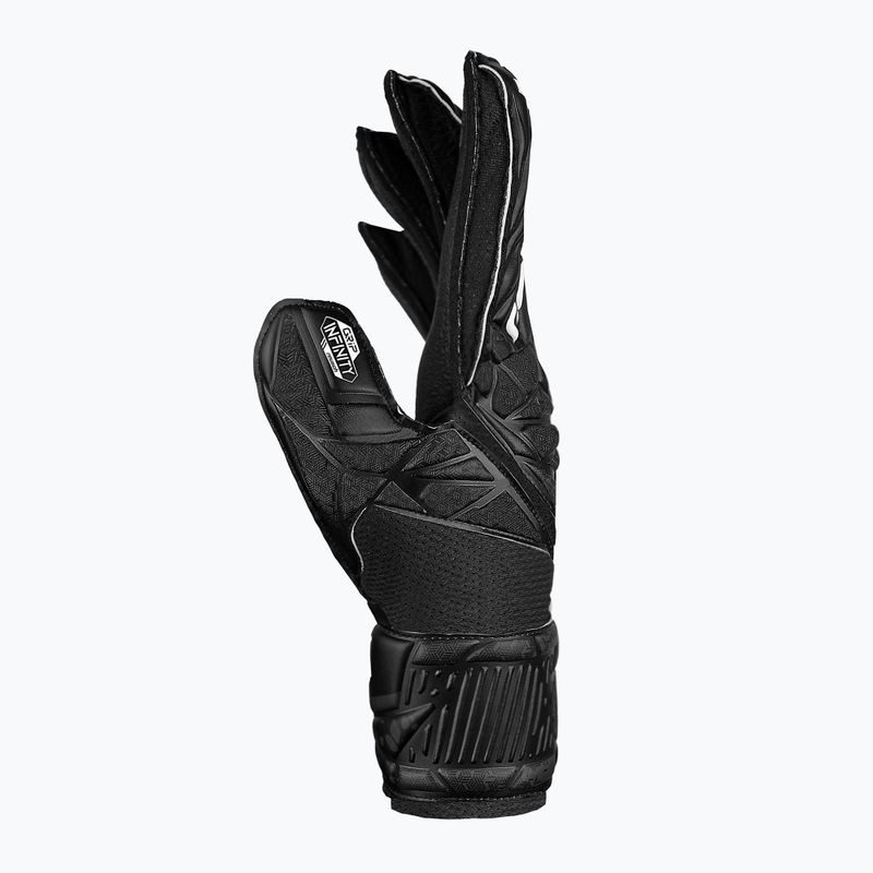 Rękawice bramkarskie dziecięce Reusch Attrakt Infinity Junior black 4