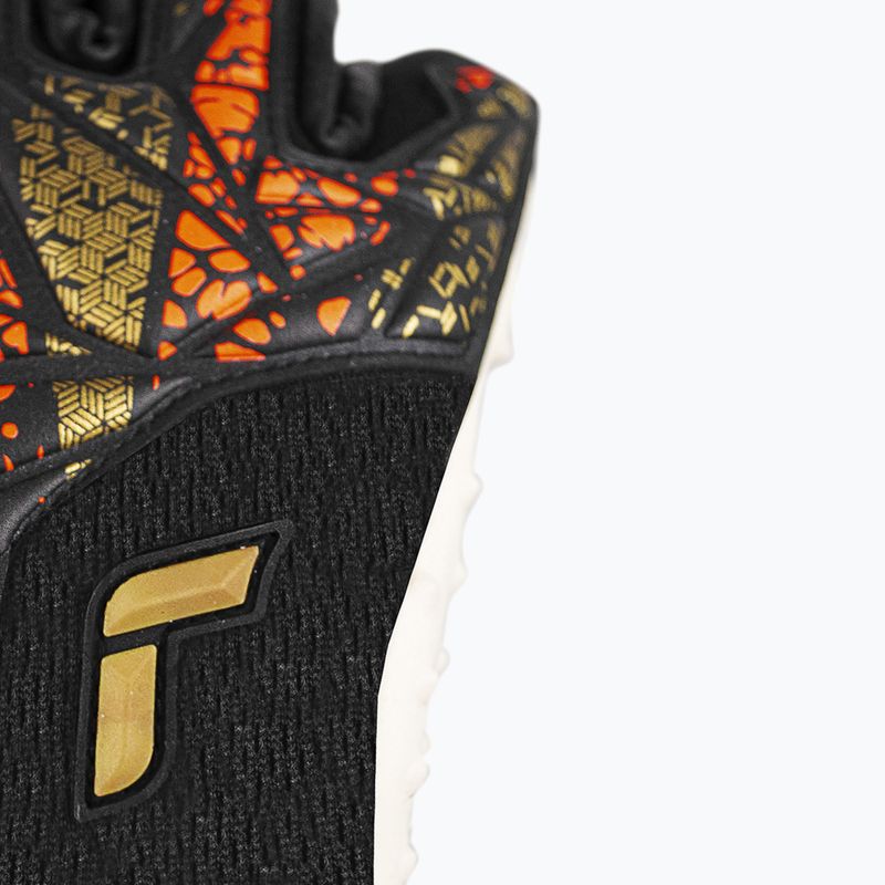 Rękawice bramkarskie Reusch Attrakt SpeedBump Ortho-Tec black/gold/orange 7