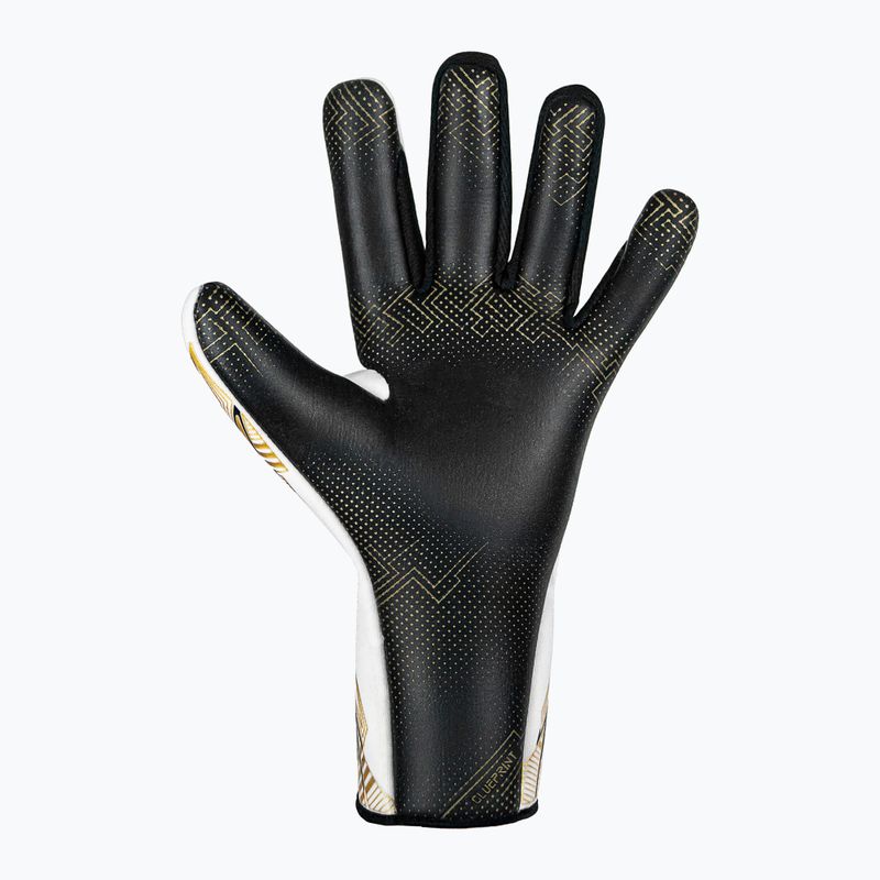 Rękawice bramkarskie Reusch Pure Contact Gold X GluePrint Strapless white/gold/black 3