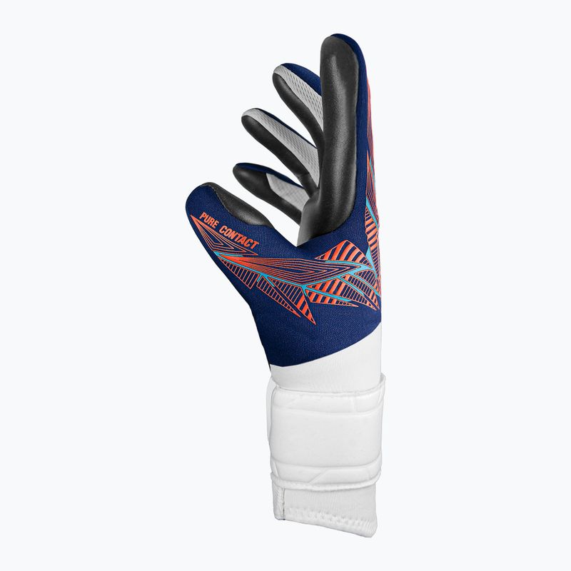 Rękawice bramkarskie Reusch Pure Contact Silver premium blue/electric orange/black 4