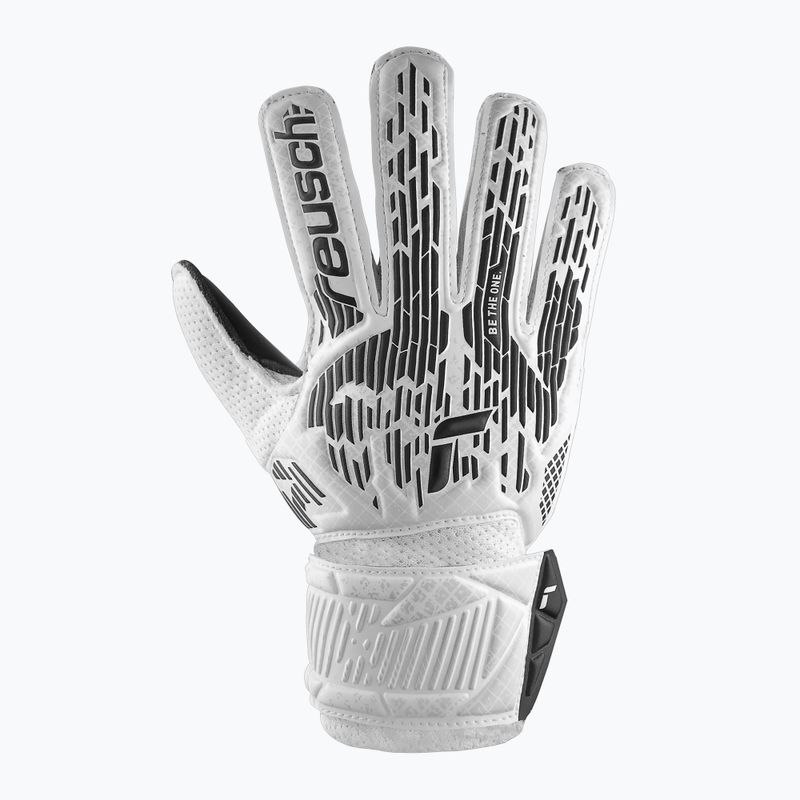 Rękawice bramkarskie Reusch Attrakt Solid white/black 2