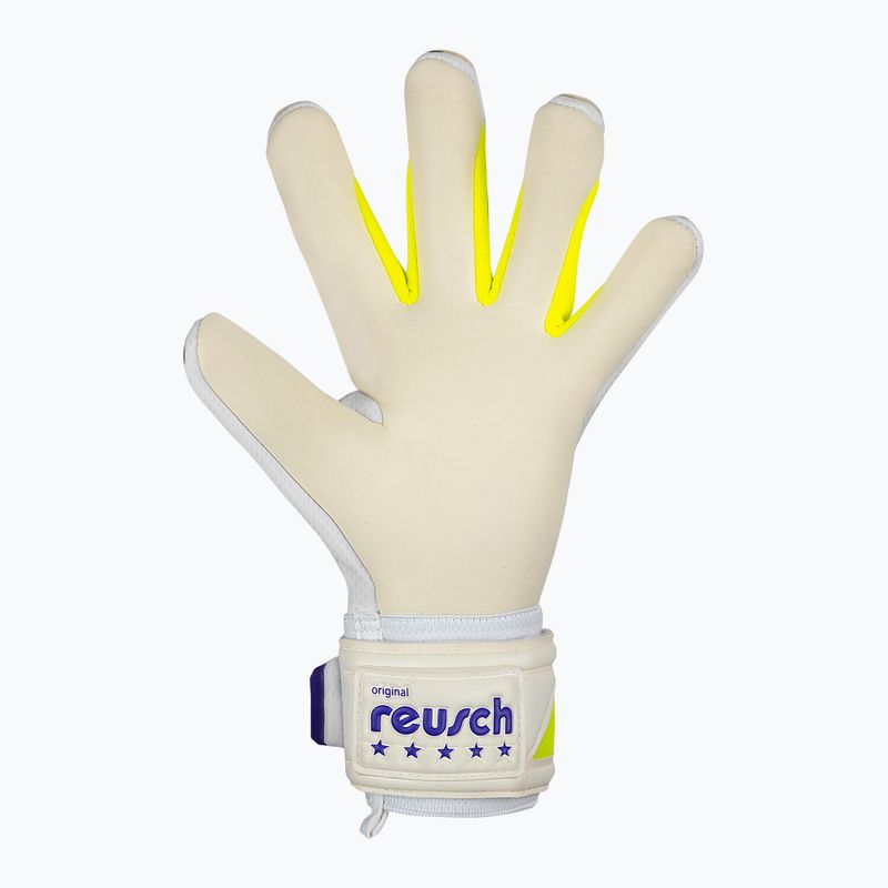 Rękawice bramkarskie Reusch Legacy Pro Am Silver white/purple 3