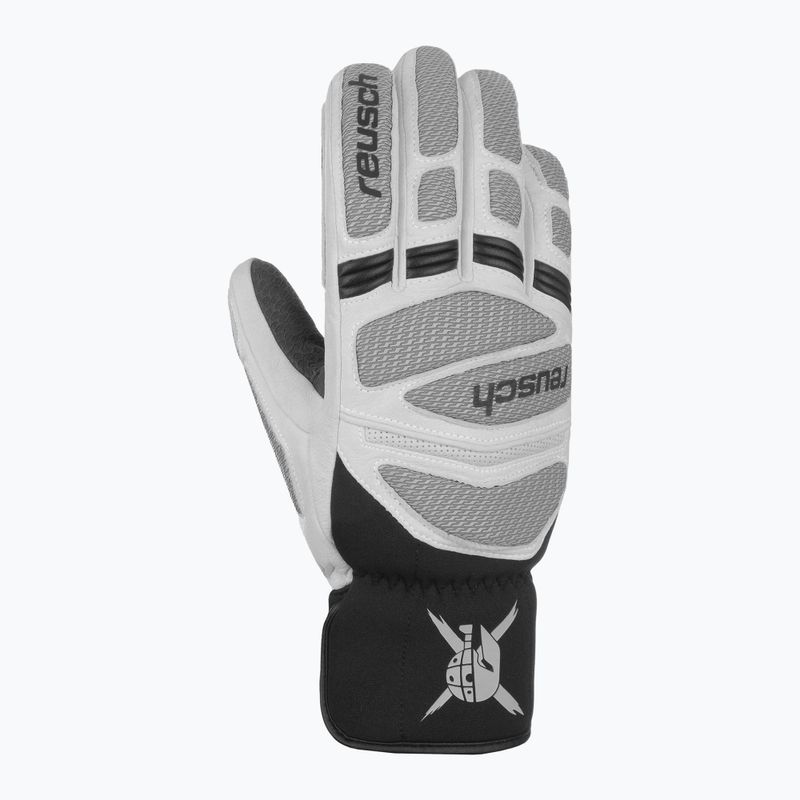 Rękawice narciarskie męskie Reusch Worldcup Warrior DG white/glacier 3