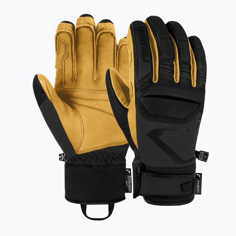 Rękawice narciarskie Reusch Pro Rc black/camel 2