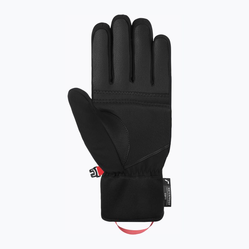 Rękawice narciarskie Reusch Steve R-Tex XT 7809 black/fluo red 3