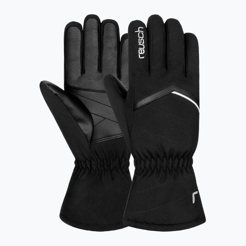 Rękawice narciarskie damskie Reusch Marisa black/white 2