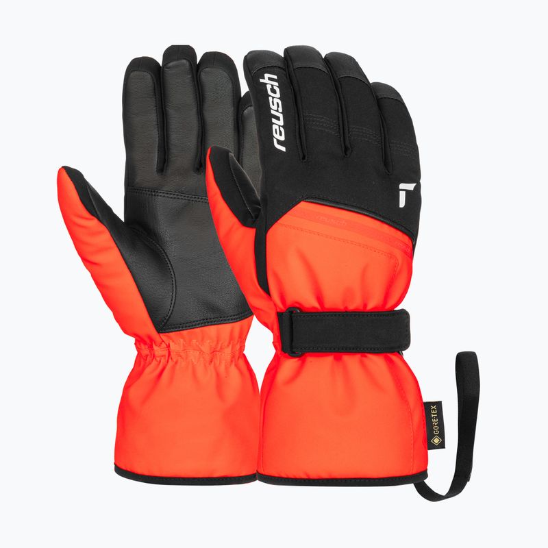 Rękawice narciarskie Reusch Morris GORE-TEX black/fluo red 2