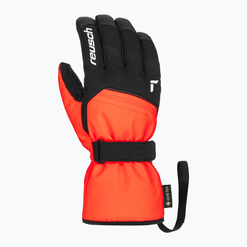 Rękawice narciarskie Reusch Morris GORE-TEX black/fluo red 3