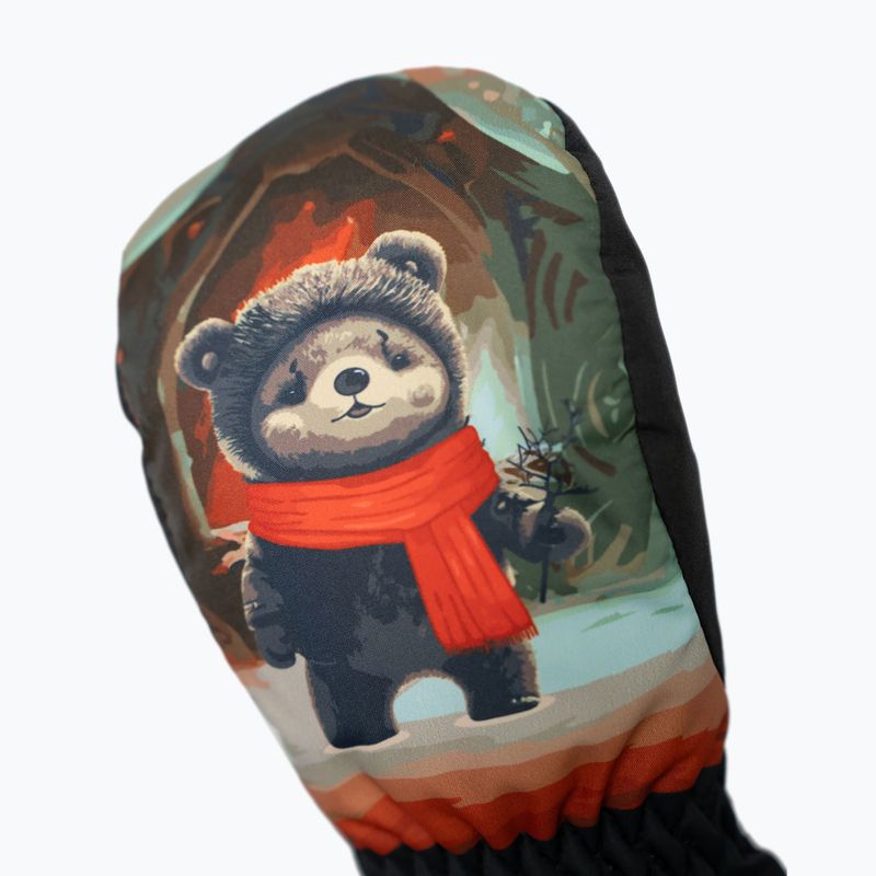 Rękawice narciarskie dziecięce Reusch Scottie Mitten bear 4